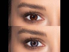 Blue 3 Tones contact lenses - power - ColourVue (2 coloured lenses)