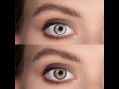 Grey 3 Tones contact lenses - ColourVue (2 coloured lenses)