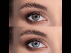 Violet Grey Fusion contact lenses - ColourVue (2 coloured lenses)