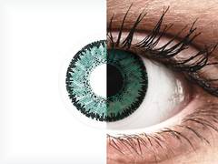 Green Jade contact lenses - SofLens Natural Colors - Power (2 monthly coloured lenses)