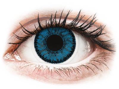 Blue Topaz contact lenses - SofLens Natural Colors - Power (2 monthly
coloured lenses)