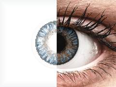 Blue contact lenses - FreshLook ColorBlends - Power (2 monthly coloured lenses)