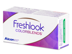 Brown contact lenses - FreshLook ColorBlends (2 monthly coloured lenses)