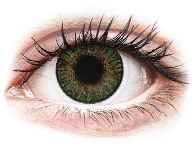 Gemstone Green contact lenses - FreshLook ColorBlends - Power