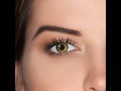 Gemstone Green contact lenses - FreshLook ColorBlends - Power (2 monthly coloured lenses)