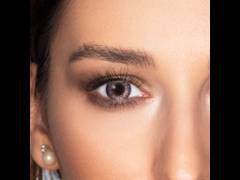 Grey contact lenses - FreshLook ColorBlends - Power (2 monthly coloured lenses)