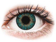 Turquoise contact lenses - FreshLook ColorBlends (2 monthly coloured lenses)