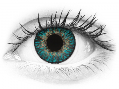 Turquoise contact lenses - FreshLook ColorBlends (2 monthly coloured lenses)