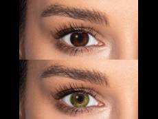 Green contact lenses - FreshLook Colors (2 monthly coloured lenses)