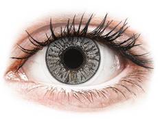 Misty Gray contact lenses - FreshLook Colors - Power (2 monthly coloured lenses)
