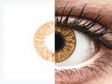 Hazel contact lenses - FreshLook Colors - Power (2 monthly coloured lenses)