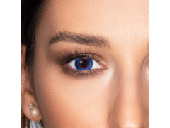 Sapphire Blue contact lenses - FreshLook Colors - Power (2 monthly coloured lenses)