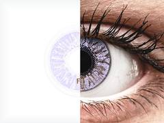 Violet contact lenses - FreshLook Colors - Power (2 monthly coloured lenses)