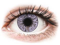 Violet contact lenses - FreshLook Colors (2 monthly coloured lenses)