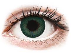 Carribean Aqua contact lenses - FreshLook Dimensions - Power (6 monthly coloured lenses)