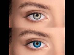 Pacific Blue contact lenses - FreshLook Dimensions (2 monthly coloured lenses)