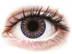 Violet contact lenses - TopVue Color (2 monthly coloured lenses)