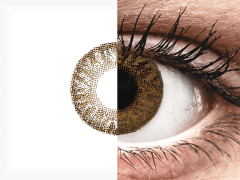Brown Honey contact lenses - TopVue Color (2 monthly coloured lenses)