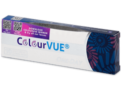 Hazel One Day TruBlends contact lenses - ColourVue - Power (10 coloured lenses)