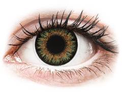 Green One Day TruBlends contact lenses - ColourVue - Power (10 coloured lenses)