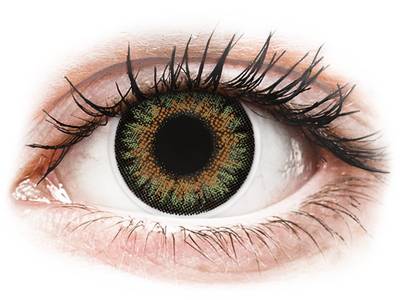 Green One Day TruBlends contact lenses - ColourVue - Power
