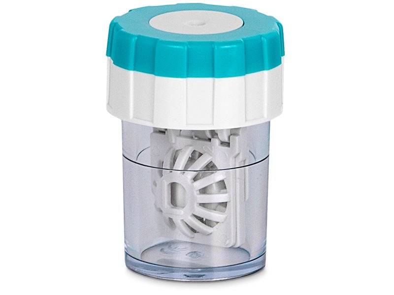 Lens Case Twist Top - Green 