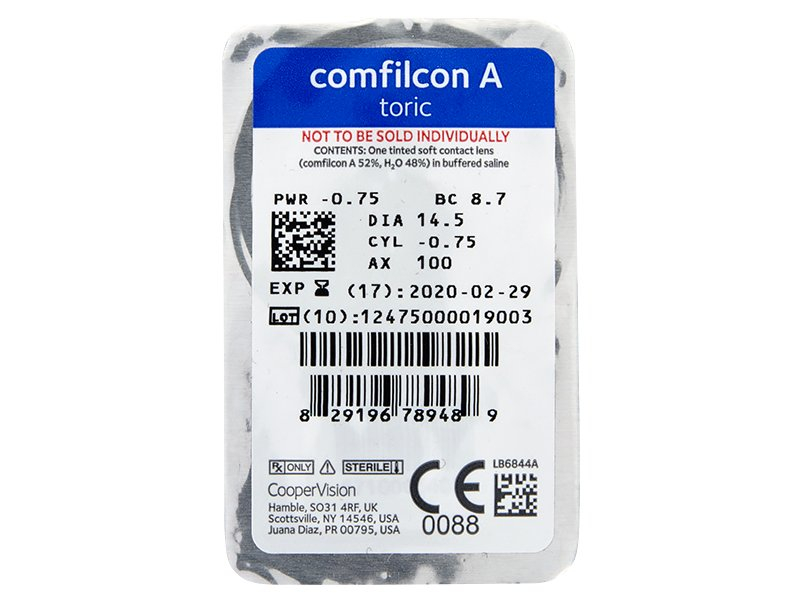 Biofinity Toric (6 lenses) from CooperVision Alensa Malta