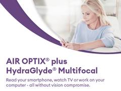 Air Optix plus HydraGlyde Multifocal (6 lenses)