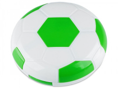 Lens Case with mirror Football - green 