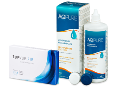 TopVue Air (6 lenses) + AQ Pure Solution 360 ml