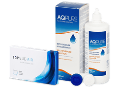 TopVue Air (6 lenses) + AQ Pure Solution 360 ml