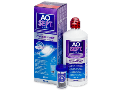 AO SEPT PLUS HydraGlyde Solution 360 ml