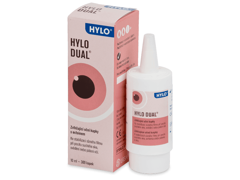 HYLO-DUAL Eye Drops 10 ml 