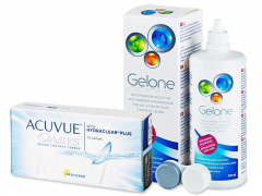 Acuvue Oasys (12 lenses) + Gelone Solution 360 ml