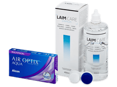 Air Optix Aqua Multifocal (6 lenses) + Laim Care Solution 400 ml