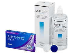 Air Optix Aqua Multifocal (6 lenses) + Laim Care Solution 400 ml