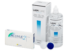 Acuvue 2 (6 lenses) + Laim-Care Solution 400 ml