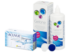 Acuvue Oasys for Astigmatism (12 lenses) + Gelone Solution 360 ml