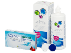 Acuvue Oasys for Presbyopia (6 lenses) + Gelone Solution 360 ml