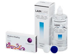 Avaira Vitality Toric (3 lenses) + Laim-Care Solution 400 ml