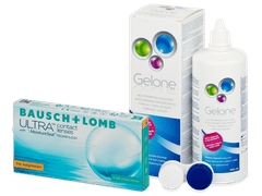 Bausch + Lomb ULTRA for Astigmatism (6 lenses) + Gelone Solution 360 ml