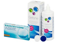 Bausch + Lomb ULTRA for Astigmatism (6 lenses) + Gelone Solution 360 ml
