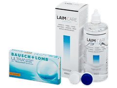 Bausch + Lomb ULTRA for Astigmatism (6 lenses) + Laim Care Solution 400 ml