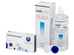 Biofinity Energys (3 lenses) + Laim-Care Solution 400 ml