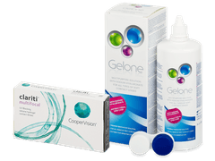 Clariti Multifocal (6 lenses) + Gelone Solution 360 ml