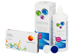 Proclear Multifocal (3 lenses) + Gelone Solution 360 ml