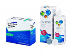 SofLens 38 (6 lenses) + Gelone Solution 360 ml