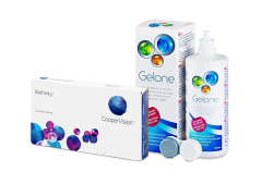 Biofinity (3 lenses) + Gelone Solution 360 ml