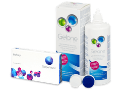 Biofinity (3 lenses) + Gelone Solution 360 ml