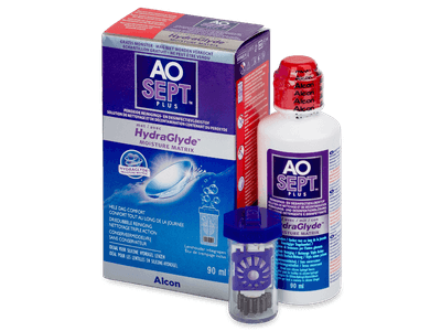 AO SEPT PLUS HydraGlyde Solution 90 ml